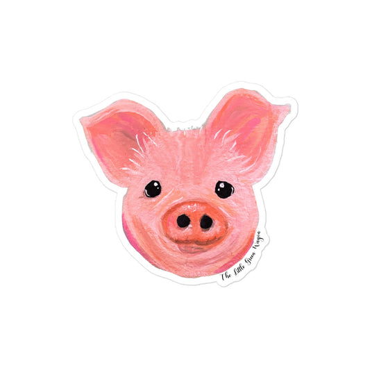 Pig Bubble-free stickers