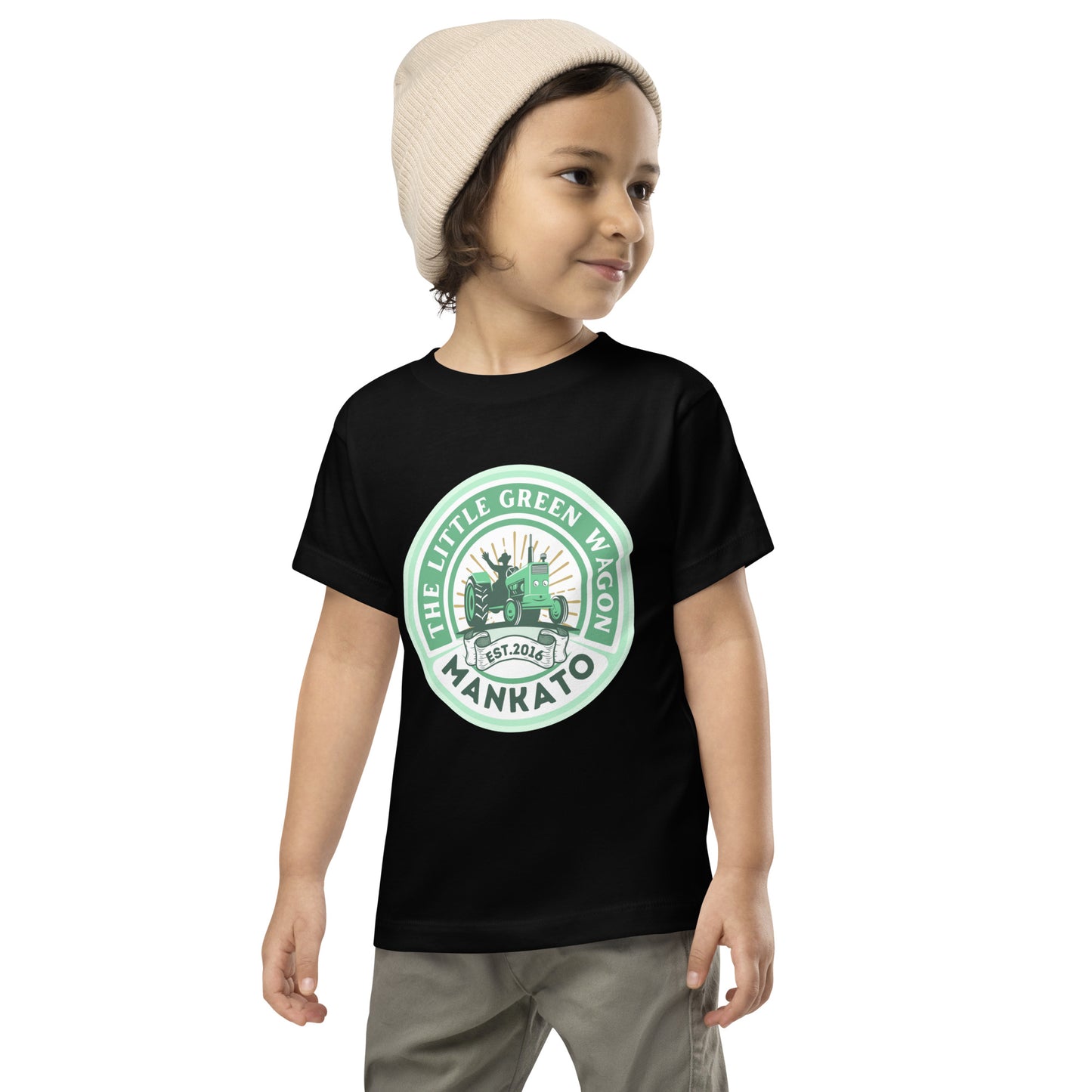 Toddler Short Sleeve Tee Tractor