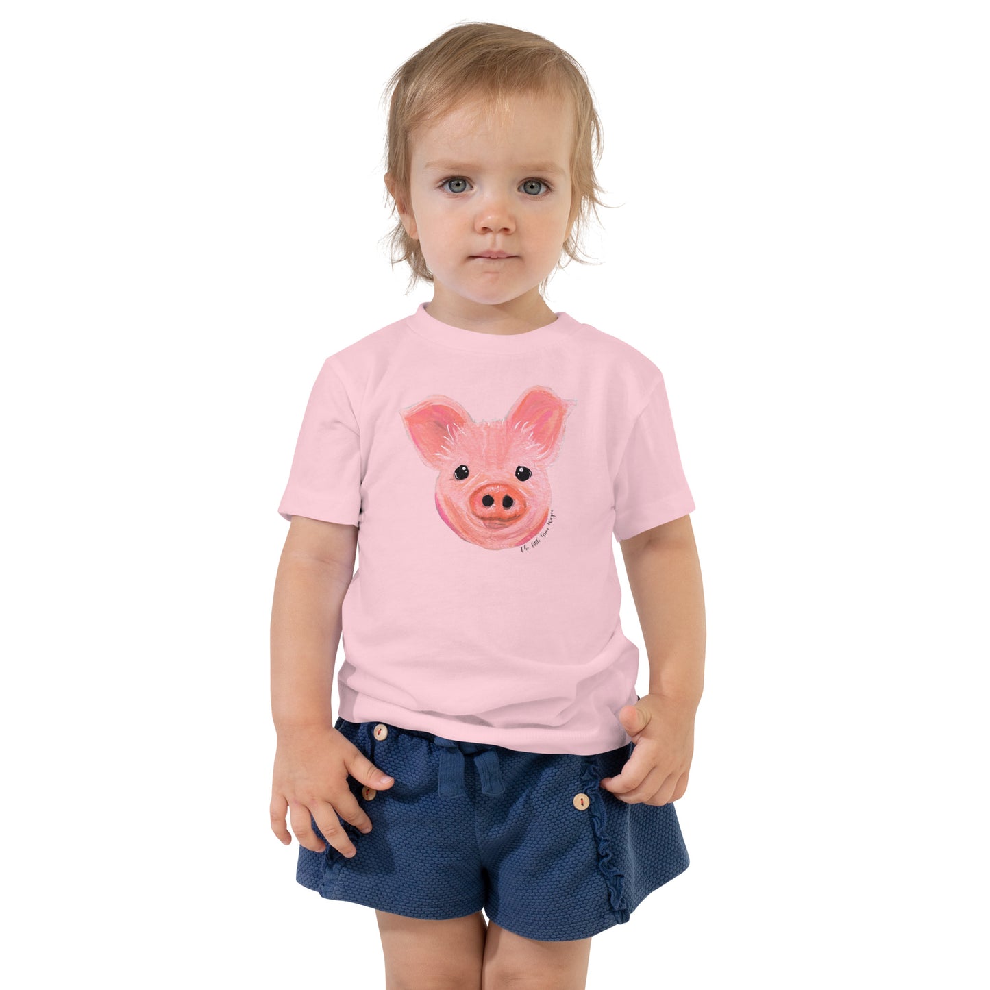 Toddler Short Sleeve Tee Pig