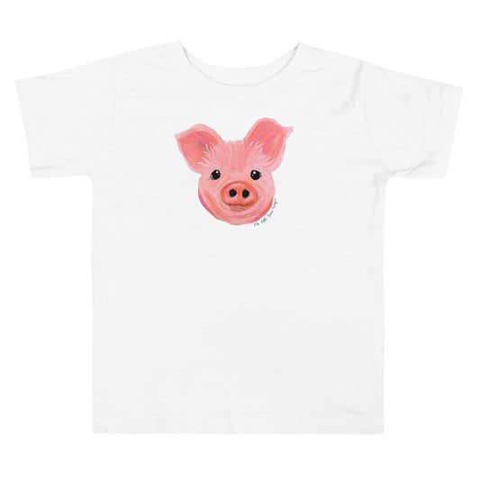 Toddler Short Sleeve Tee Pig
