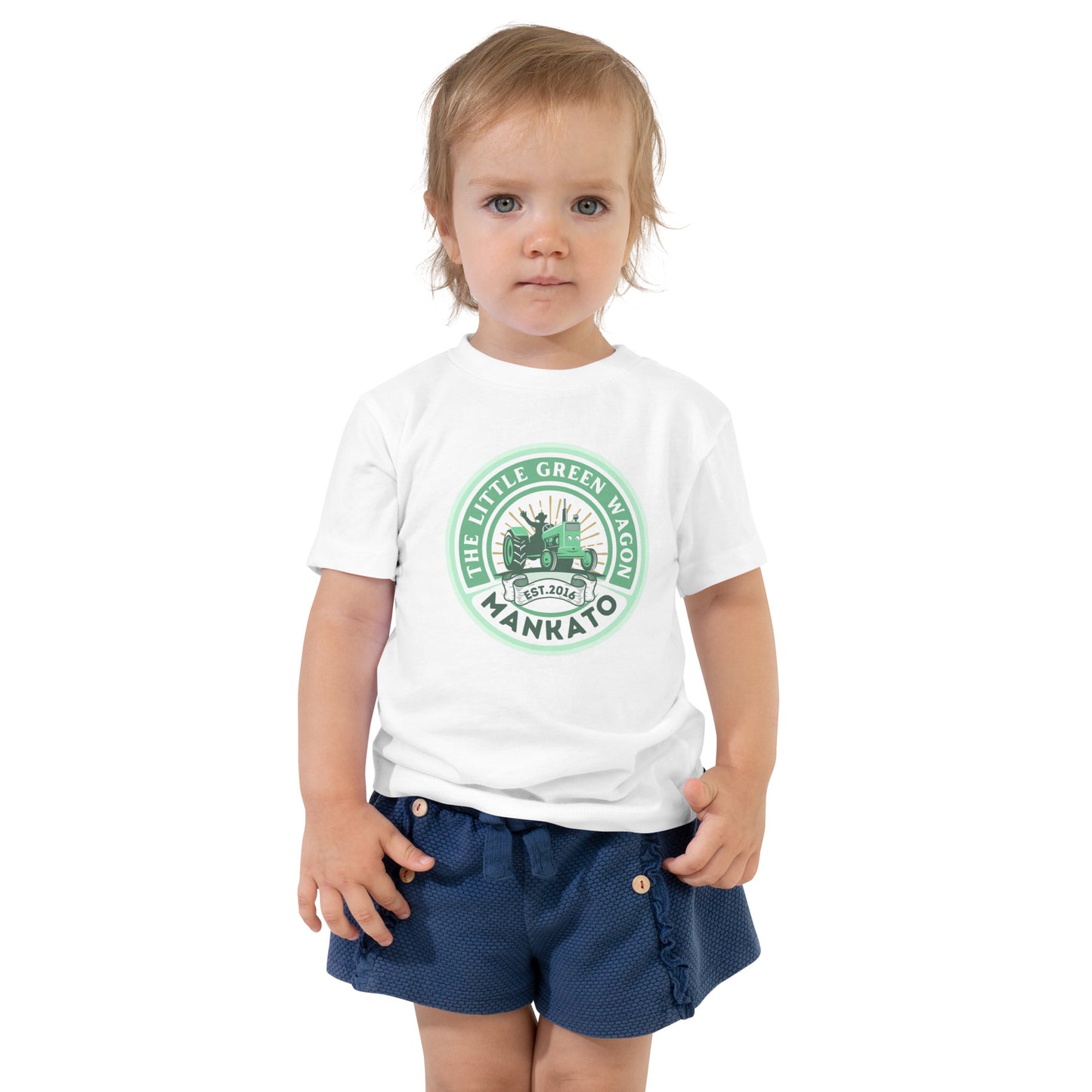 Toddler Short Sleeve Tee Tractor