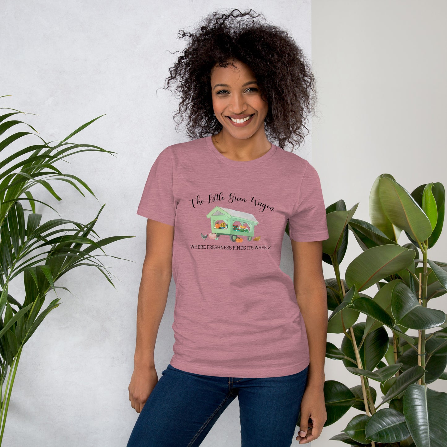 Unisex t-shirt The Little Green Wagon