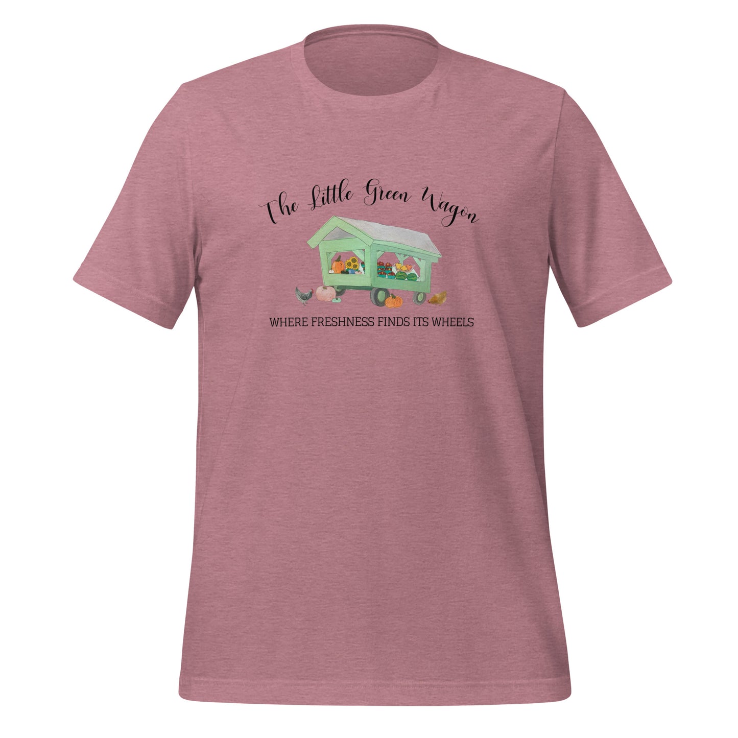 Unisex t-shirt The Little Green Wagon