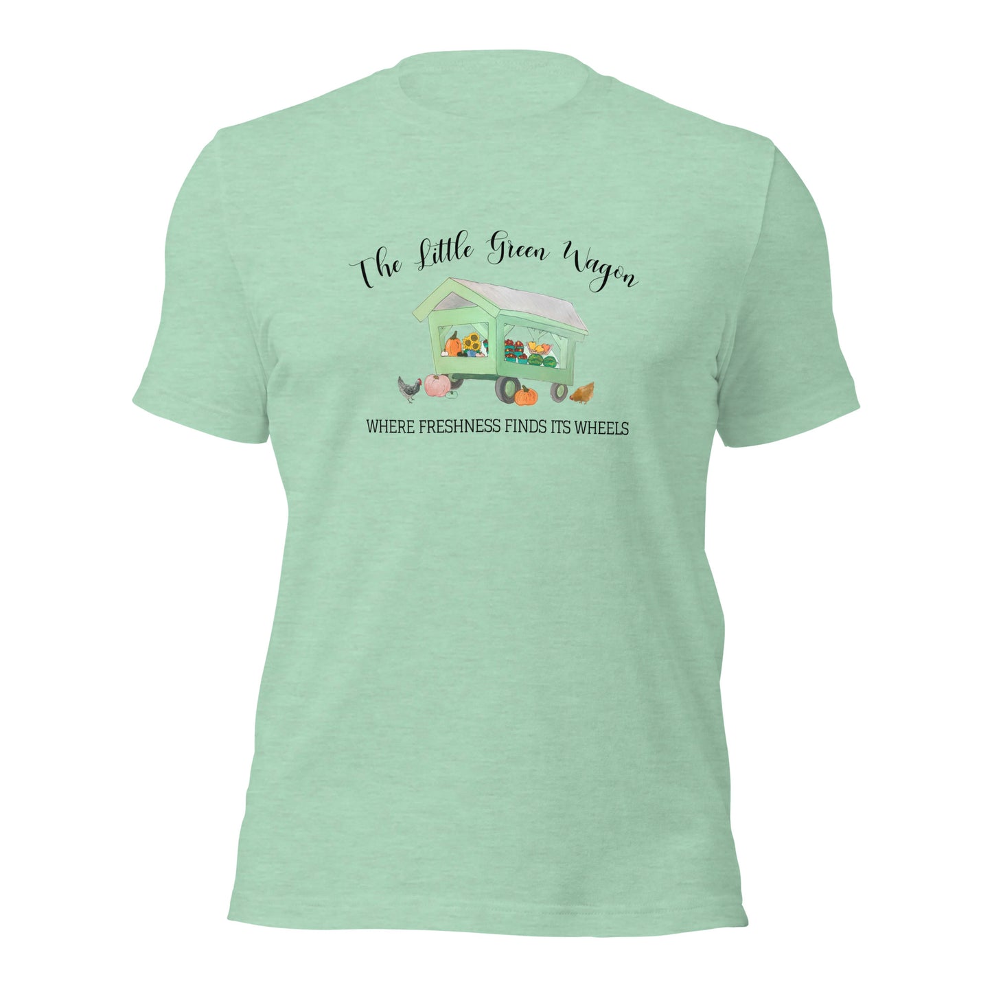 Unisex t-shirt The Little Green Wagon