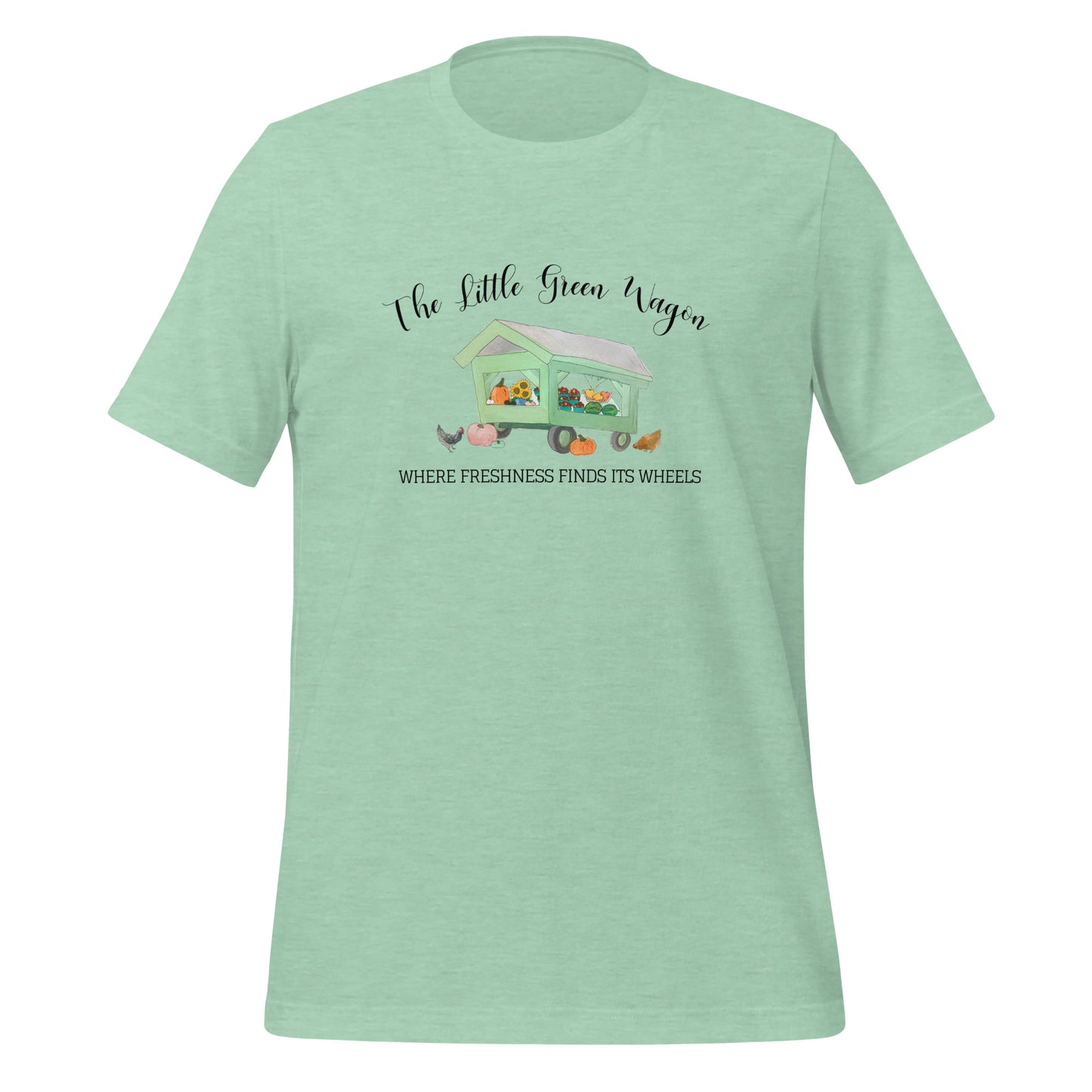 Unisex t-shirt The Little Green Wagon