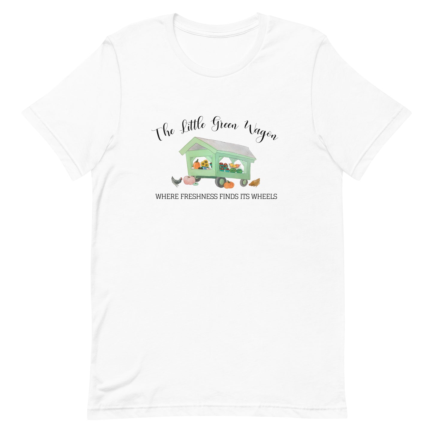 Unisex t-shirt The Little Green Wagon