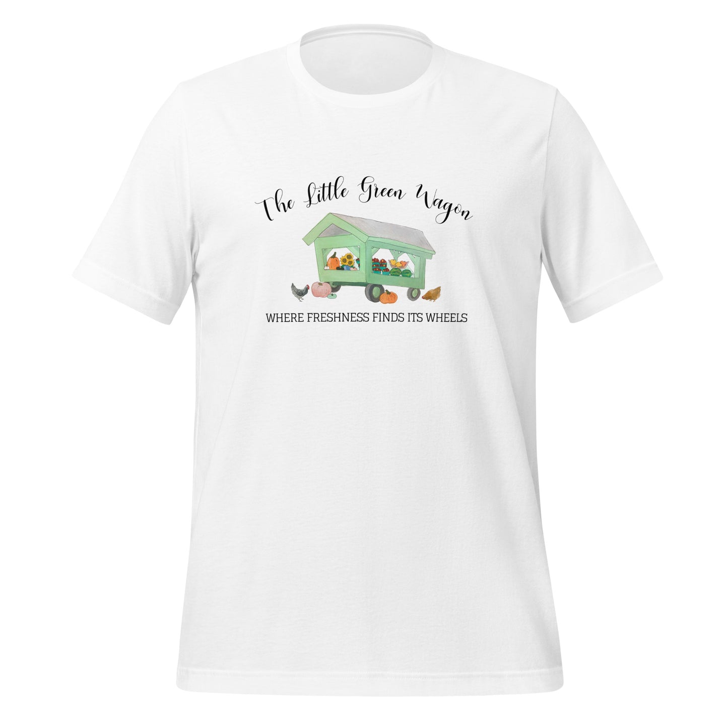 Unisex t-shirt The Little Green Wagon