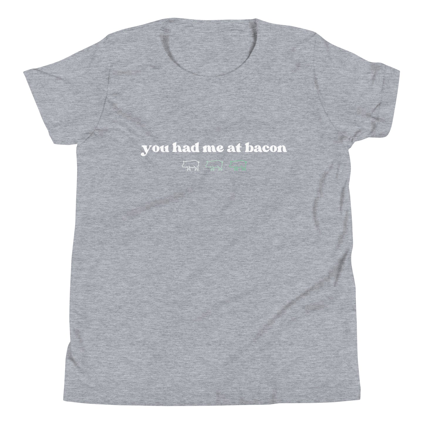 Youth Short Sleeve T-Shirt Bacon